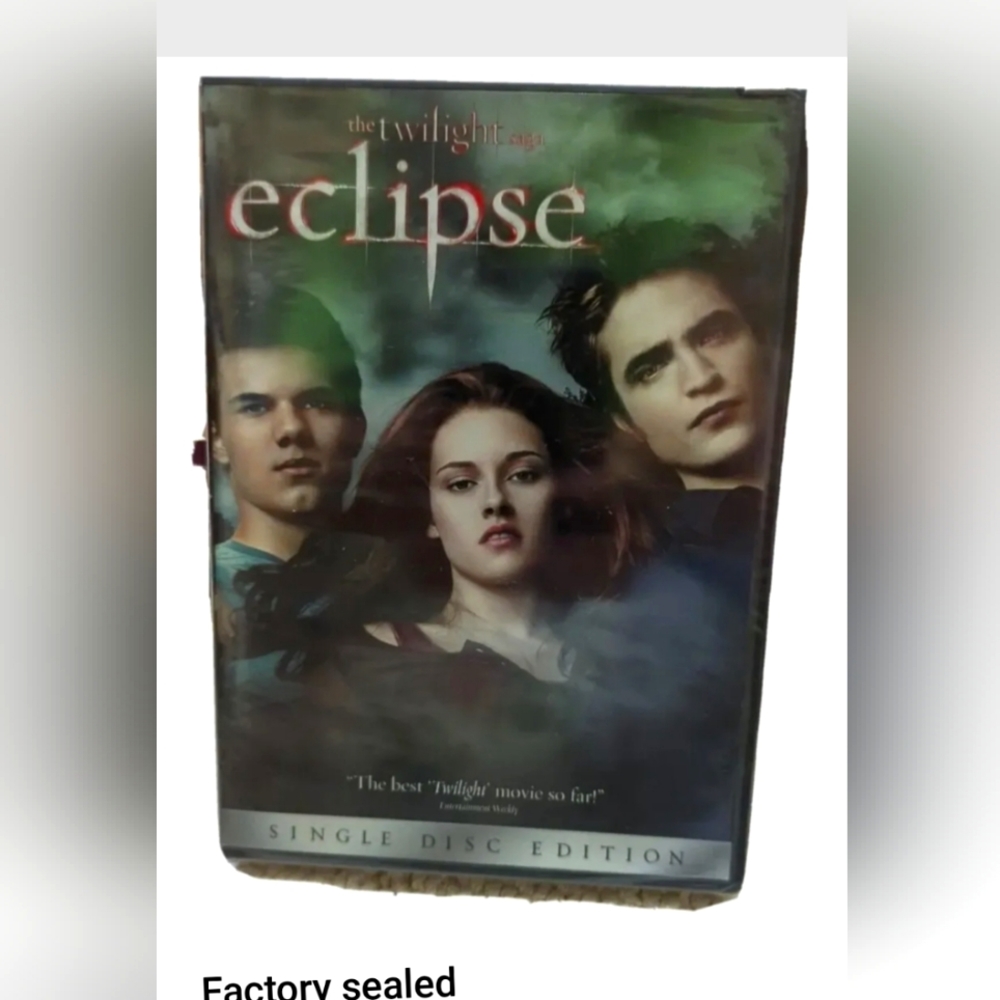 The Twilight Saga: Eclipse DVD, 2010, Single Disc Edition - New & Factory Sealed